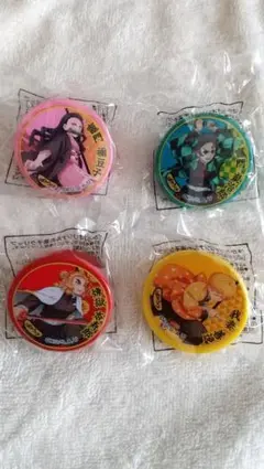 【新品・未開封】鬼滅の刃  ばかうけオリジナルクリップ(４個セット)