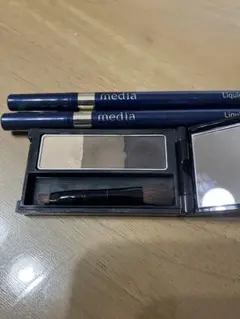 KATE デザインアイブロウ3D EX-7、メディア　3店セット