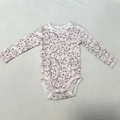 H&M 74㎝　長袖　肌着　ボディスーツ　ロンパース