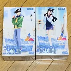 名探偵コナン Luminasta フィギュア 工藤新一 & 毛利蘭