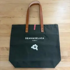 新品】DEAN&DELUCAHawaiiキャンバストートL黒ロイヤルハワイアン 