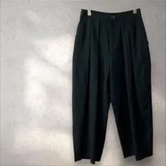 Gabardine.K.T【M】ガウチョパンツ ボトムス タック ポケット