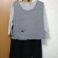 ドレア　五分袖 七分袖 トップス チュニック