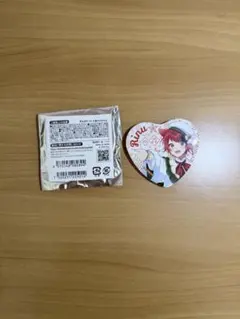 Rinu ハート型缶バッジ 未開封
