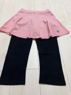 BABYDOLL スカッツ 140cm ピンク×ブラック