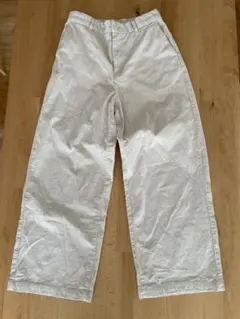 無印良品　コーデュロイ　ワイドパンツ