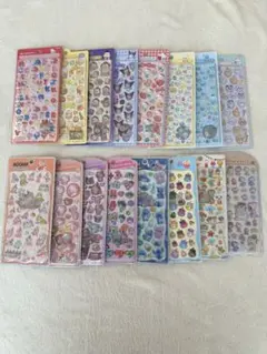 ボンボンドロップ　プチドロップステッカー　うるちゅる　16枚セット　おまとめ