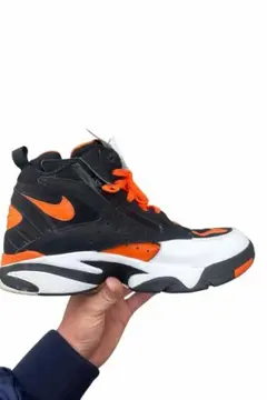 Nike Air ブラック/オレンジ ハイカットシューズ27.5cm