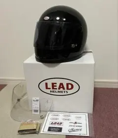 LEAD RX-100R 2りんかん限定品 白/赤 57〜60cm未満 - メルカリ
