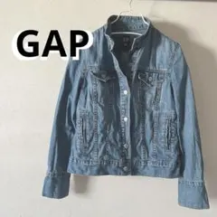 綺麗めGAP デニムジャケット S/P ノーカラー