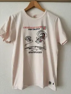 【メンズM】アダムエロぺ×FreeRage ×スヌーピー 半袖Ｔシャツ