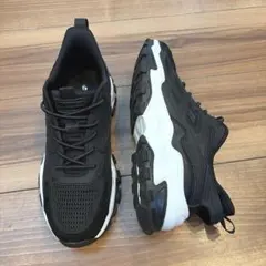 良品 HRU（HRS）シークレットシューズ スニーカー ブラック 身長UP