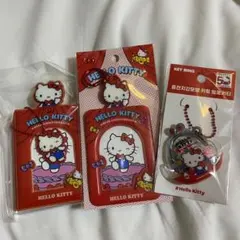 ハローキティ 50周年 韓国 展示会 トレカケース コレクトブック キーホルダー