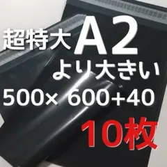 特大サイズ⭐️ 500×600 宅配ビニール袋 超特大 宅配袋 丈夫のサムネイル