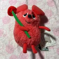 希少 フレデリック　Leo Lionni's ぬいぐるみ S レオレオニ レッド