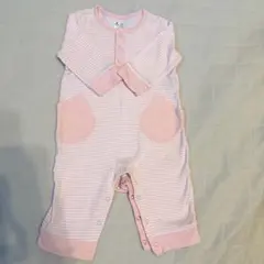 ピンク ロンパース