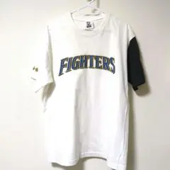 FIGHTERS ロゴ Tシャツ ホワイト/ブラック