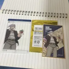 鬼滅の刃 展望パーク 宇髄天元 SNS風クリアカード ガラポンC賞ミニ色紙カード