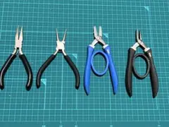 はるちゃん様専用ペンチ4本　ワイヤーアクセサリー丸ヤットコ　プライヤー平ヤットコ