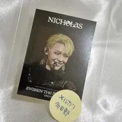 &TEAM ATB 追加公演 アップグレード特典グッズ ステッカー【ニコラス】