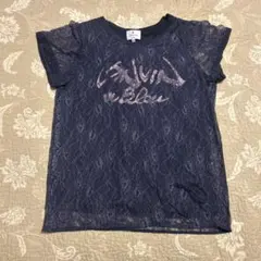 【ランバンオンブルー】オーバーレース可愛いTシャツのサムネイル