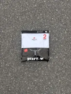 【未使用】ヘインズ BEEFY-T 2枚セット 白 無地