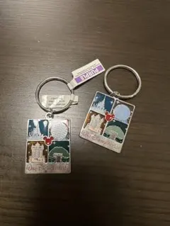 匿名配送　アメリカディズニー　キーホルダー　2個