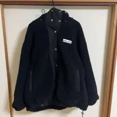 ボアフリースジャケット ブラック