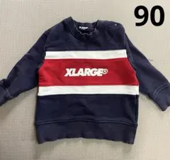 ★X-Large kids トレーナー　スウェット 90 エクストララージキッズ