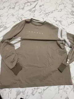 CHRONOS ベージュ 長袖カットソー