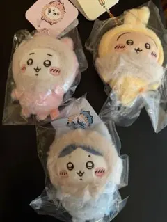ちいかわ　フッサフサなパジャママスコット　ちいかわ　ハチワレ　うさぎセット　新品
