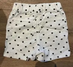 ハート柄 ショートパンツ 100サイズ