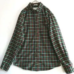 ★1752　Hawker Rye　長袖ネルシャツ　Mサイズ　US古着　チェック