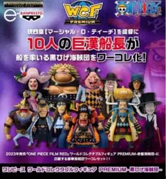 週末値下　ワンピースワールドコレクタブルフィギュア PREMIUM 黒ひげ海賊団