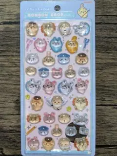 【正規品】ちいかわ　ボンボンドロップシール　みんな　ポーズ