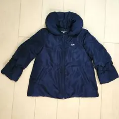 BeBe べべ　中綿コート 120cm ネイビー 紺　アウター