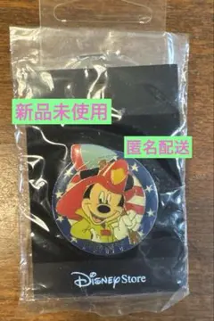 【新品未使用】US Disney FDNY ミッキー ピンバッジ　ディズニー