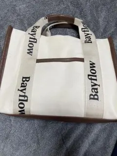 Bayflow トートバッグ ベージュ/ブラウン