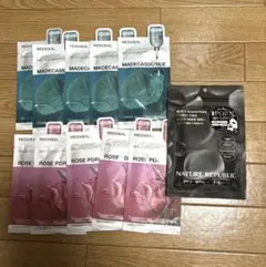 メディヒール、ネイチャーリパブリック　フェイスマスク