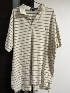 Polo by Ralph Lauren ストライプ ポロシャツ XXL