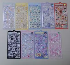 ボンボンドロップシール　バレエ　ちいかわ　ガーリー　ぴこぴこ　人気　 9枚セット