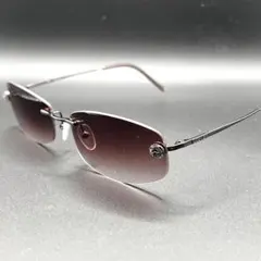 LOEWE Rimless Sunglasses Anagram Y2K