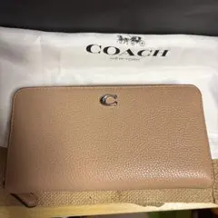 年末値下げ‼️超美品❣️COACH ベージュ 長財布