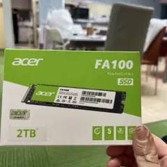acer FA100 2TB M.2 SSDのサムネイル