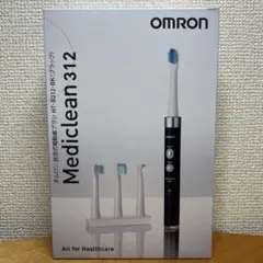 オムロン 音波式電動歯ブラシ メディクリーン ブラック HT-B312
