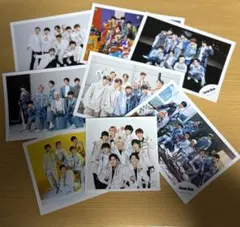 Snow Man スノーマン 集合写真 8枚セット 別売り可