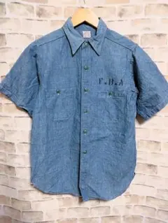 WAREHOUSE ウエアハウス シャンブレー 半袖シャツのサムネイル
