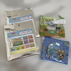 サンキューマート たまごっちのプチプチおみせっち まめっち クリアポーチ セット