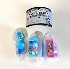 3種：エンジェルブルー ANGEL BLUE ふでばこコレクション ガチャガチャ