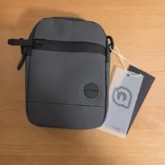 【新品】スマホポーチ グレー ミニショルダーバッグ ウエストポーチ 2way